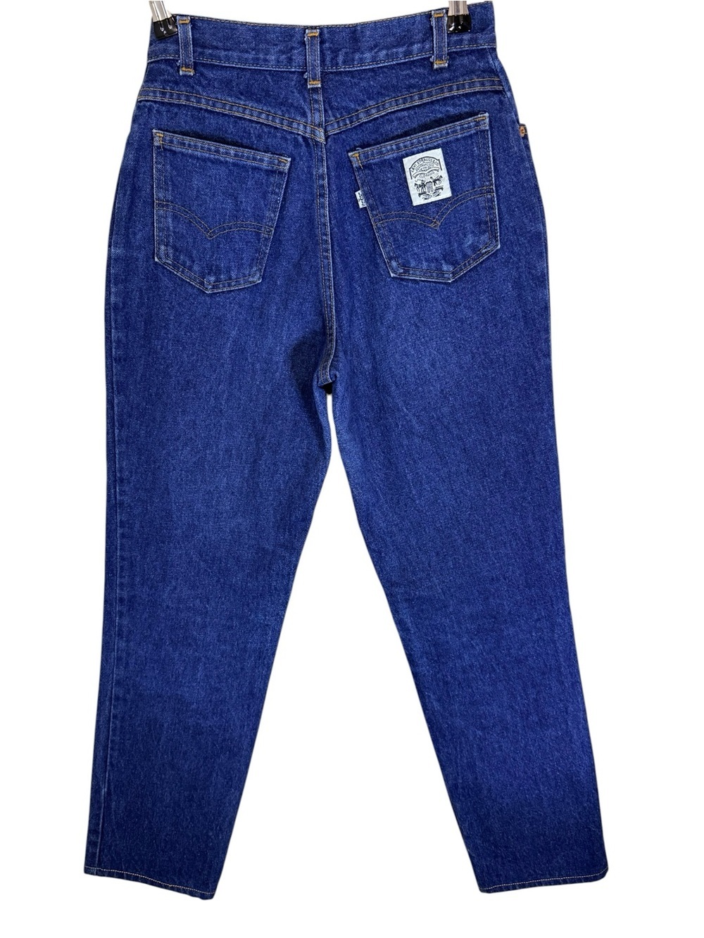 Vintage Levi’s Made in USA High Rise Mom Jeans Dark Wash Tapered Women’s 24 - Picture 4 of 11